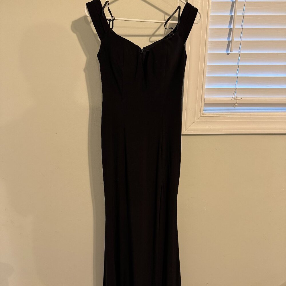 Aqua Black Maxi Dress